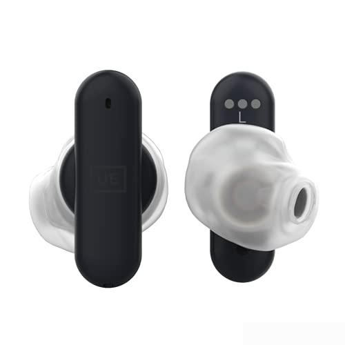 ULTIMATE EARS FITS True Wireless Bluetooth Custom Fit Earbuds, All Day Comfort, Built-in-Mic, Premium Audio, Passive Noise Cancelling Earphones, 20 Hour Playtime, Sweat Resistant - Dark Blue