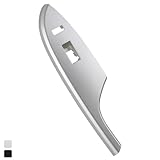 Osompar Front Passenger Side Power Window Switch Bezel Trim (Silver) Compatible with Toyota Corolla 4Door 2009-2013 Replaces 74231-02720-B0