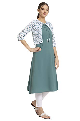 Image of ALC Creation Women's Crepe A-Line Kurta