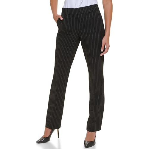 Image of Tommy Hilfiger Solid Sutton Boot Leg Trousers