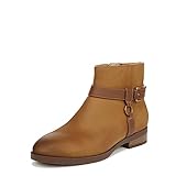 Vionic Rhiannon Women's Ankle Boot: Stylish And Cognac Oil Nubuck - 9.5 Medium