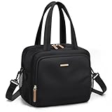 GOLF QUALITY Bolsas de almuerzo aisladas para mujer, color negro
