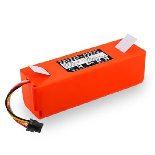 Substituição da bateria Abatinvo S50 para o robô Xiaomi Mi, compatível com o aspirador de pó robô Xiaomi Mijia Roborock S50 S51 S55 S5 E20 E25 C10 T6 T60 T65 E4 S55 S6 E25 E35 S6 Max T4 T6