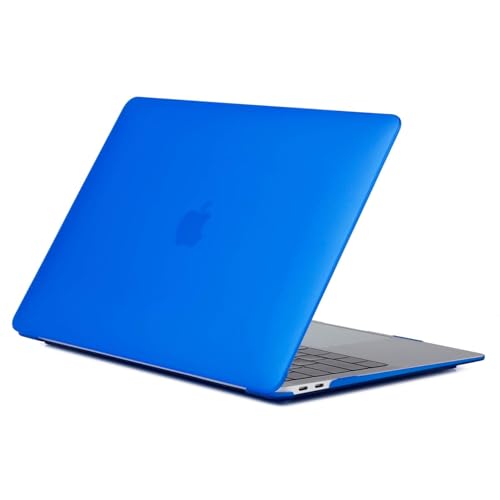 Image of Case Compatible with MacBook Pro 13 Inch Retina 2012 2013 2014 2015 A1425 A1502Plastic Hard Shell Cover Case, Matte Dark Blue