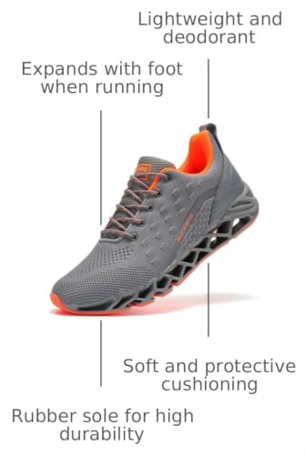 Image of TSIODFO Men Sneakers Fashion Sport Running Athletic Tennis Walking Shoes