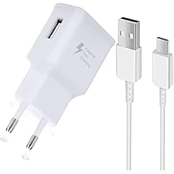 Cable Cargador Zte PH26 Cargador rápido 3A + Cable USB C para ZTE Blade A51 - Cargador ultra potente 3A con cable tipo C - Transferencia de datos ultrarrápida