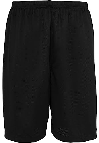 Urban Classics Herren Bball Mesh Shorts, Black, L, TB046