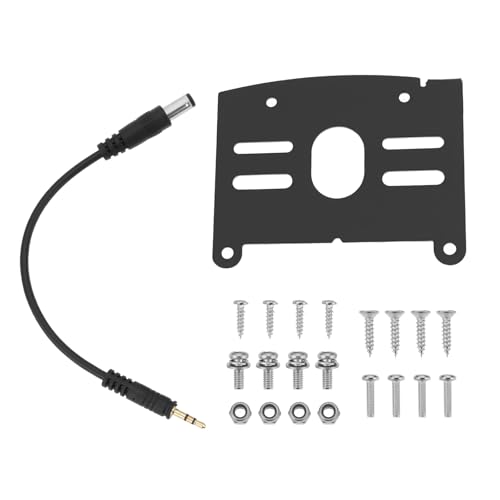 Image of 1 Set Backup Camera Bracket Adapter Kit 8.2 x 6.3cm Compatible with Furrion for RV Camper 5th Wheel Trailer with Pig Tail Plug