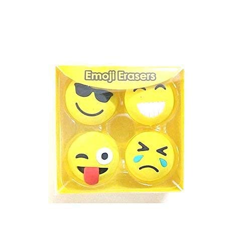 Buy VIRTUAL WORLD Emoji Smile Erasers Fancy Eraser Rubber Assorted