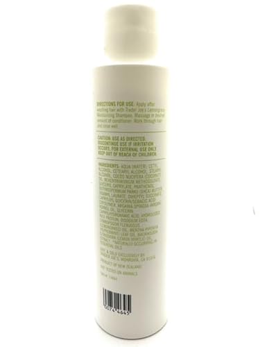 Generic Lemongrass Moisturizing Conditioner With Shea Butter And Argon Oil By Trader Joes 15.2 Oz thumb #1