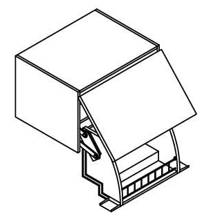 LIXIL(リクシル) INAX ピアラ アッパーキャビネット(ダウン機構付) グロスホワイト AR1U-605W/YS2