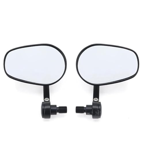 オートバイ ハンドルバー バイクハンドルバー バーエンドミラーに適合するヤマハ XSR700 2016-2023 XSR900 2021 XSR 700 900 サイドウィングミラー用 バイクリアビュー ミラー バックミラーセット(黒)