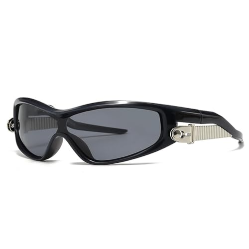 Lunettes de soleil polarisées punk pour femmes pour festival et été