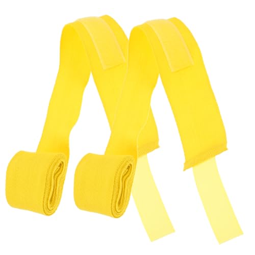 Toddmomy Breathable Boxing Hand Wraps 2 Rolls Sports Fitness Wrist Straps Knuckle Protection for Boxing Mm