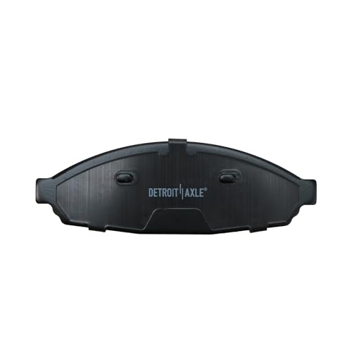 Image of Detroit Axle - Front Brake Pads for 03-11 Ford Crown Victoria Lincoln Town Car Mercury Grand Marquis, 03-04 Marauder, Ceramic Brake Pads 2003 2004 2005 2006 2007 2008 2009 2010 2011 Replacement