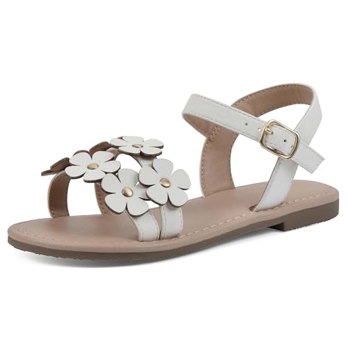 Image of WHITE MOUNTAIN Girl's Gloss Flat Sandal
