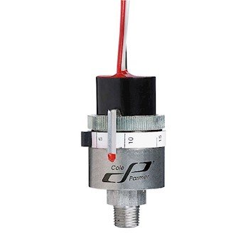 Pressostat compact Cole-Parmer pour résoudre les chutes de pression 0,8-30 psig