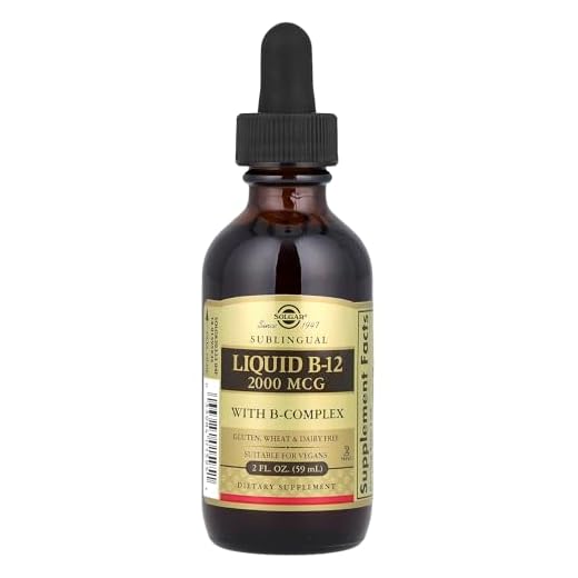 Solgar Sublingual Liquid B-12 2000 mcg with B-Complex, Supports Production of Energy - Nervous System - Promotes Heart Health - Vegan, Gluten Free, Kosher, 2 Fl Oz