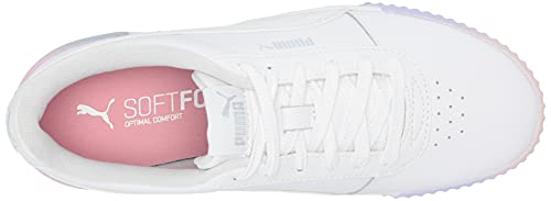 Image of Puma Carina 2.0 Synthetic Leather Lace Up Women's Sneakers
