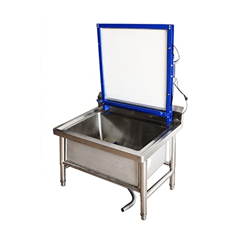TIANIUSEEN Vertical Screen Printing Washout Tank with LED