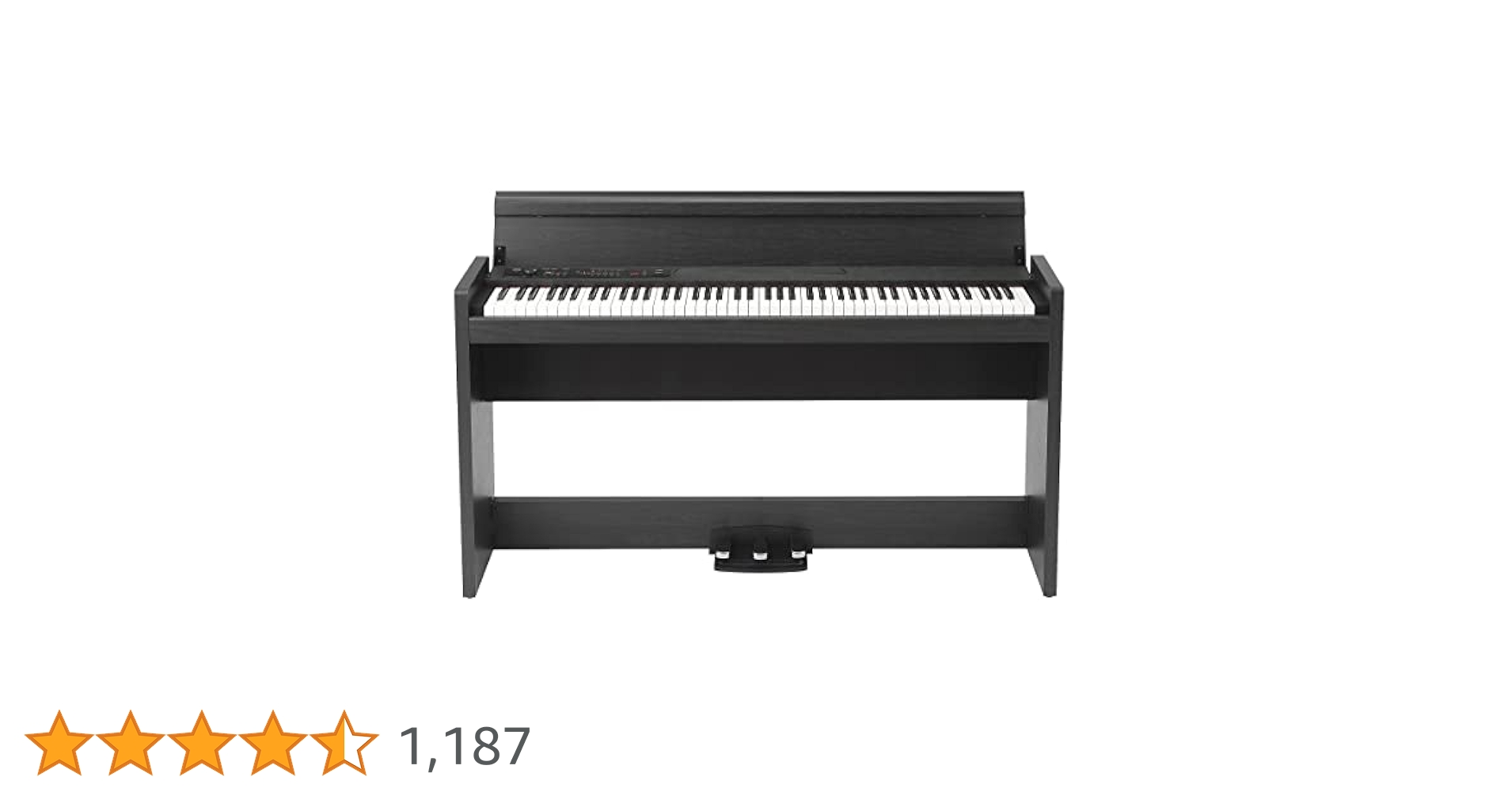 Amazon | KORG コルグ 電子ピアノ 88鍵盤 LP380 USB ローズ