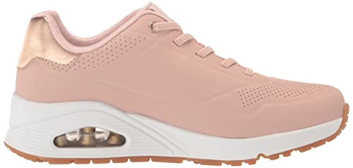 Image of Skechers Women's Uno - Shimmer Away Wedge Slip-On Fashion Sneakers, Blsh, 6