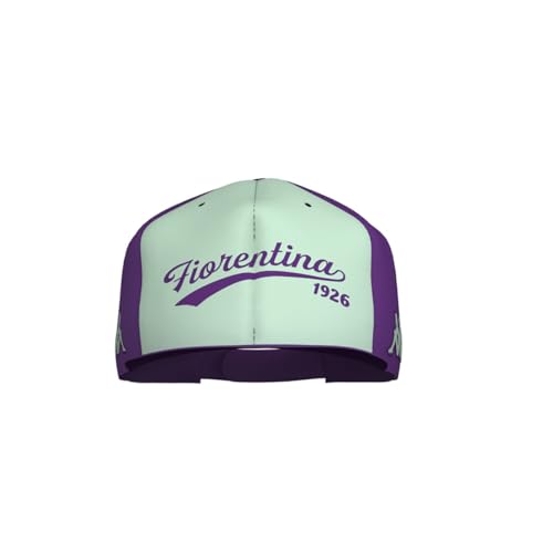 Casquette Kappa Fiorentina homme violette foot violet indigo asetyflat sport
