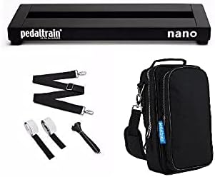 Pedaltrain PT-NANO-SC Nano Effects Pedal Board with Soft Case 2 Rails - 14" x 5.5"