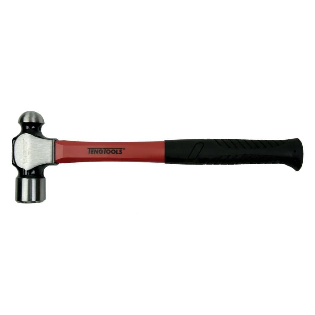 Teng Tools HMBP32 - 32oz Ball Pein Hammer with Fibreglass Handle/Rubber Grip