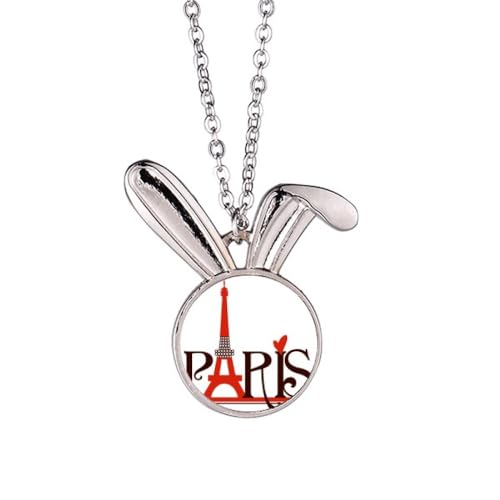Cadeau bijoux collier Tour Eiffel symbole de la France pour anniversaire et fêtes