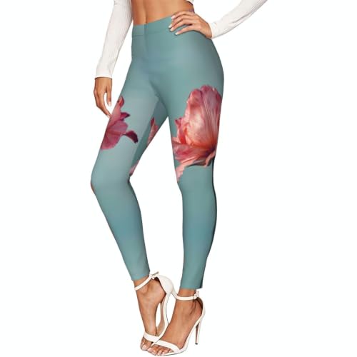 Leggings con estampado de flores que estilizan sin oprimir gracias a su compresión suave