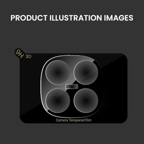 Image of FIRST MART Black Camera Lens Protector for Redmi Note 15 Pro Plus | 9H Tempered Glass, HD Clear, Scratch Resistant, Anti-Fingerprint, Case-Friendly | Pack of 1