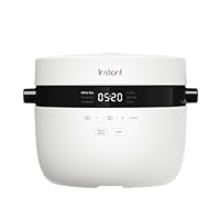 Instant Pot - Cuociriso e vaporiera, 2.8 L (12 tazze) - Con pentola antiaderente lavabile in lavastoviglie, cestello per la cottura a vapore in acciaio inossidabile, misurino, cucchiaio per il riso