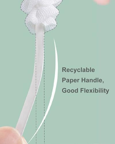 Lyntimo Baby Tongue Cleaner Gauze - Baby Toothbrushs Soft Spiral Brush Head Disposable Oral Cleaning Stick with Paper Handle, Infant Gum Mouth Cleaner, Newborn to 2 Years, 30 Count — view 6