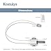 Koatukys WB13X25500 Gas Range Oven Igniter Glowbar Compatible with Model DS043KX 4369880 501RB 180220MT1 Oven Igniter Replacement, Replaces for GE JGB660DEJ1BB AP5986244 PS11726670
