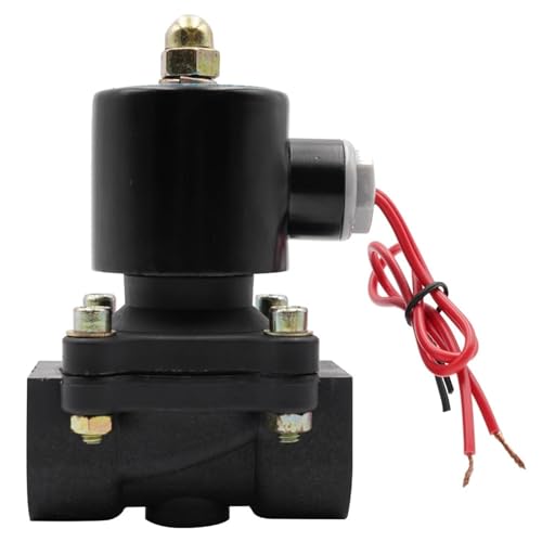 Électrovanne plastique normalement fermée DN20 vanne commutation eau DC 12V anti corrosion - 2