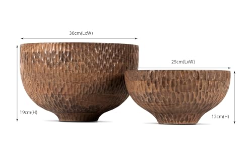 Image of Orange Tree Kalai Bowl - Big | Large Decorative Bowl with Elegant Finish | Suitable for Serving or Display | Adds Stylish Touch to Dining or Living Rooms