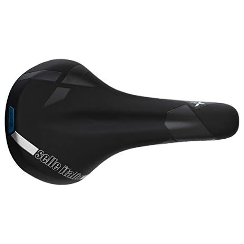 Selle Italia Unisex X-Land FEC Legierung E-Bike Sattel schwarz/Silber L1 Cover