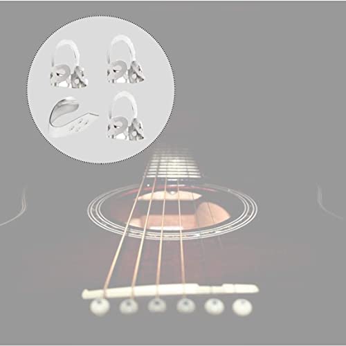 Rachlicy Picks de Doigt Chèques de Pouce de Guitare Plectrum Plectrum Picks Set Guitare et Banjo Taille Picks A réglable… - Les Beatles, Paul McCartney, John Lennon, RIngo Starr, George Harrison Rachlicy Picks de Doigt Chèques de Pouce de Guitare Plectrum Plectrum Picks Set Guitare et Banjo Taille Picks A réglable… – Image 4