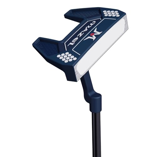 Putter de golf anti-vibration MAZEL GS3 maillet de 86,4 cm pour corriger les trajectoires