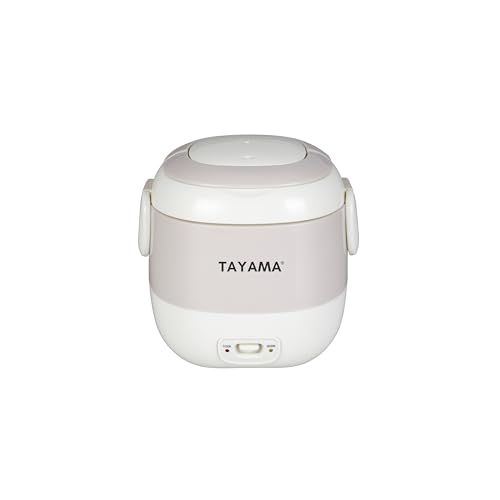 Tayama 1.5 Cup Portable Mini Rice Cooker, White (TMRC-03R) - Thumbnail 3