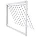 Junniu 15.7in/40cm Pigeon Cage T-Trap Birdcage Iron Wire Trap Door for Racing Pigeon, 15.7in (40cm)