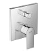 Produktbild hansgrohe Wannenarmatur Vernis Shape, Unterputz Badarmatur für 2 Funktionen, Chrom