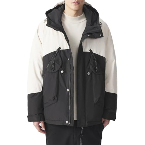Manteau à capuche d'automne pour hommes blouson casual mi-saison