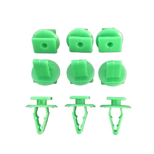 XBNVYRO �����ԗp�g�����{�[�h�t�@�X�i�[ 7.5mm�� �J�[�v���[�g�K�[�h �t�����g�K���X�p�v���X�`�b�N�Œ�N���b�v CRV �X�s���A�[ �V�r�b�N�Ή� 20��