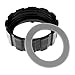 2pcs / Set Bas de base noire Cap d'étanchéité Remplacement du joint de remplacement for Hamilton Beach Blender Blender Blender