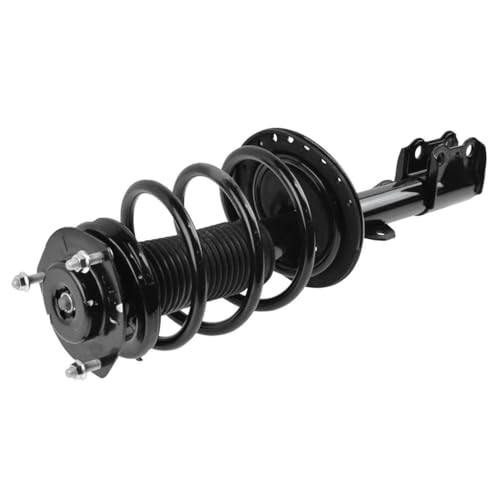 Image of Detroit Axle - 4pc Front Struts Control Arms for 2010-2013 Highlander RX350 RX450h, Quick Struts w /Coil Spring Lower Control Arms 2011 2012 Replacement Quick Install Ready Struts Shocks Assembly