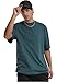 Produktbild Urban Classics Herren T-Shirt Tall Tee, Oversized T-Shirt für Männer, Baumwolle, gerippter Rundhals, bottlegreen, 5XL