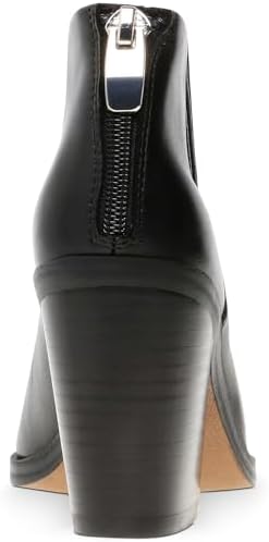 Steve Madden Women's Alyse Fashion Boot, Black Leather, 5.5 M US | Image 3