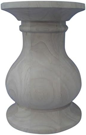 DESIGN 59 Unfinished Balustrade Coffee Table Legs, 10T x 7W, Set of 4